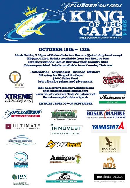 KOTC Fishing Comp Reminder